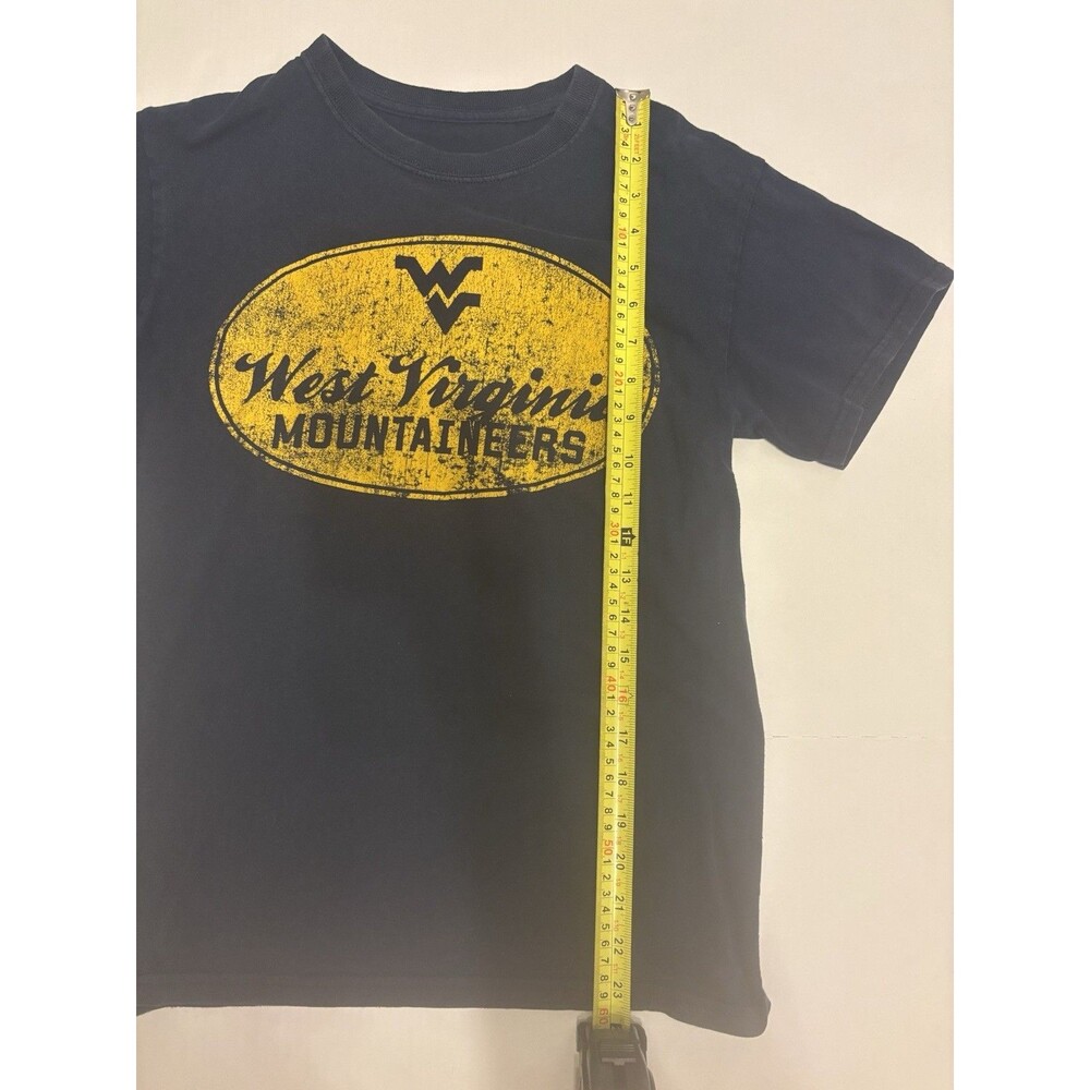 Couture West Virginia Mountaineers Black Gold Shirt Top Tee Size S - Picture 6 of 7